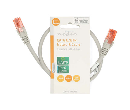 Alarme SystemExpert.co.uk Câble réseau UTP CAT6 0,5 m