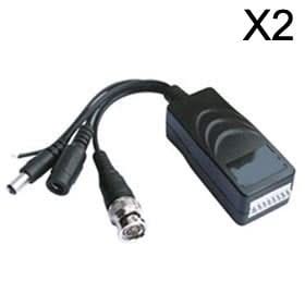 AlarmsysteemExpert.nl Video Balun set voor video, data en voeding over UTP