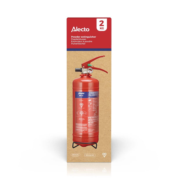 Alecto 2 kg BP-2 Powder Fire Extinguisher