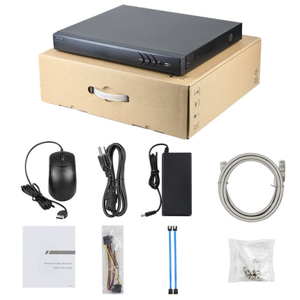 ASE Kit, 2x Bullet, 8Mp 4K Ultra HD, ColorVu with NVR and cabling