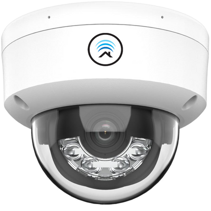 ASE Kit, 2x Dome, 8Mp 4K Ultra HD ColorVu Binnen camera, met NVR en bekabeling