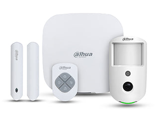 Dahua Dahua ART-ARC3800H-03-CAM-FW2(868) Wireless Alarm Kit with Hub 2, WiFi/LAN and PIRcam