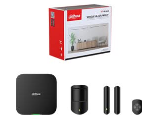 Dahua Dahua Airshield ART-ARC3800H-03-FW2(868) Alarm Kit Zwart, Hub 2 met WiFi, LAN en backup 4G sim slot