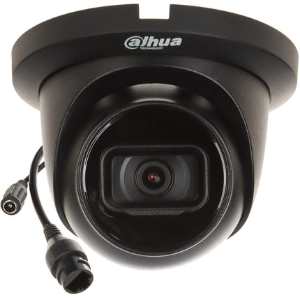 Dahua Dahua Black Kit 2x Turret 8 Mp + Rekorder & Verkabelung