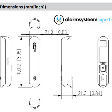 Dahua Dahua DHI-ARM310-W2(868) Module d'entrée sans fil