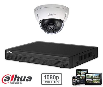 Dahua Dahua Full HD-CVI Kit 1x Dome 2 Megapixel Kamera Sicherheitsset