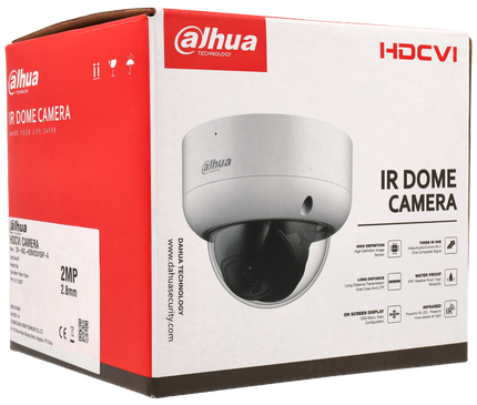 Dahua Dahua HAC-HDBW1200EA-A, HDCVI 2MP 2.8mm Full HD Dome Kamera