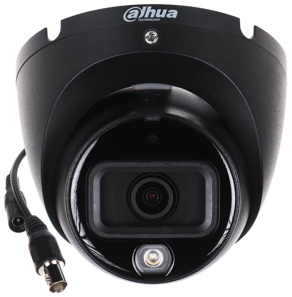 Dahua Dahua HAC-HDW1200TLM-IL-A-B, 2MP 2.8mm, HD-CVI, Double éclairage, coaxial