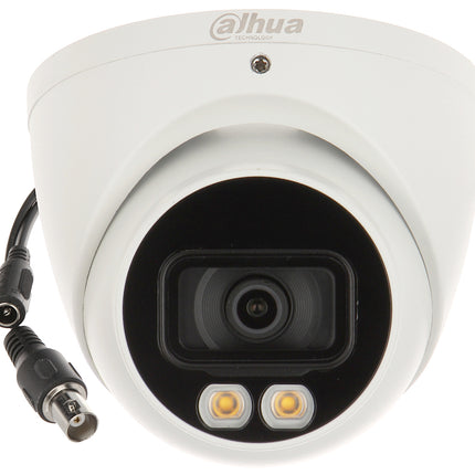 Dahua Dahua HAC-HDW1809T-A-LED, 8MP 2.8mm 4K, HDCVI, Full-Color Eyeball Camera, coax