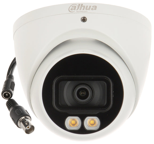 Dahua Dahua HAC-HDW1809T-A-LED, 8MP 2.8mm 4K, HDCVI, Full-Color Eyeball Camera, coaxial