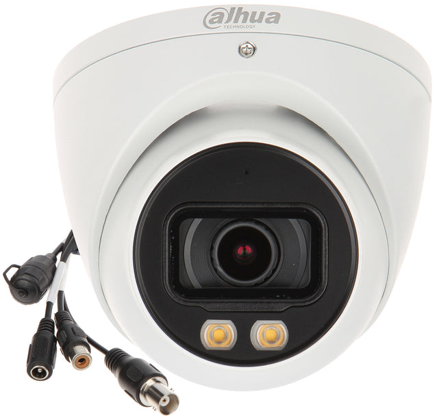 Dahua Dahua HAC-HDW2249T-A-LED, 2MP 2.8mm, HD-CVI, Eyeball, Full-Color, coaxial