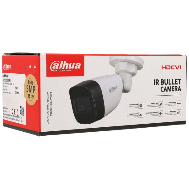 Dahua Dahua HAC-HFW1500C-S2, 5MP HD-CVI 2.8mm 30m IR