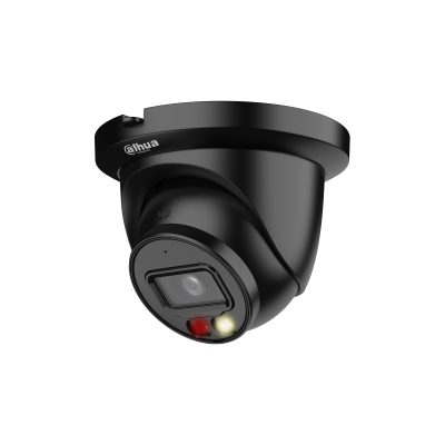 Dahua Dahua IPC-HDW2449TM-S-IL 4Mp 2.8mm H.265 Smart Dual Light Full Color, PoE Black