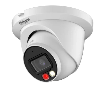 Dahua Dahua IPC-HDW2449TM-S-IL 4Mp 2.8mm H.265 Smart Dual Light Full Color, PoE