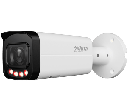 Dahua Dahua IPC-HFW3449T-ZS-IL Caméra bullet 4 MP WizSense Smart Dual Light avec objectif à zoom motorisé 2,7-13,5 mm