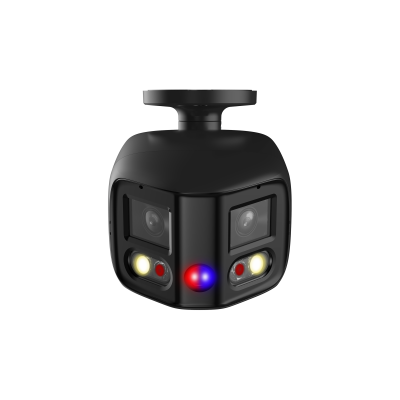 Dahua Dahua IPC-PFW3849SP, WizSense 8Mp Tioc Dual-Lens Bullet netwerkcamera 180° Zwart