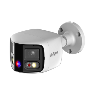 Dahua Dahua IPC-PFW3849SP, WizSense 8Mp Tioc Dual-Lens Bullet netwerkcamera 180°