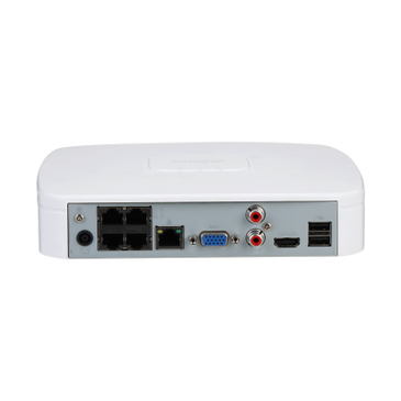 Dahua Dahua NVR2104-P-4KS3 Lite Series, 1x LAN 4x PoE Suitable for 4 IP cameras
