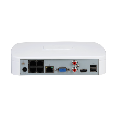 Dahua Dahua NVR2104-P-4KS3 Lite Series, 1x LAN 4x PoE Suitable for 4 IP cameras