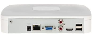 Dahua Dahua NVR2104-S3, Netwerk Recorder(Geen PoE) Geschikt voor 4 IP camera's