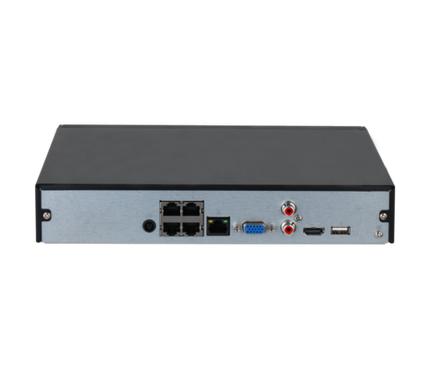Dahua Dahua NVR2104HS-P-4KS3, NVR compact à 4 canaux, Ultra HD, PoE