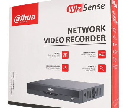 Dahua Dahua NVR2116HS-I2 1x LAN (Geen PoE) Geschikt voor 16 IP camera's, Slimme detectie met Wizsense