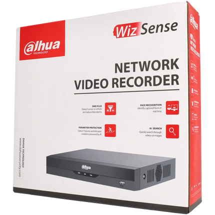 Dahua Dahua NVR2116HS-I2 1x LAN (No PoE) Suitable for 16 IP cameras, Smart detection with Wizsense