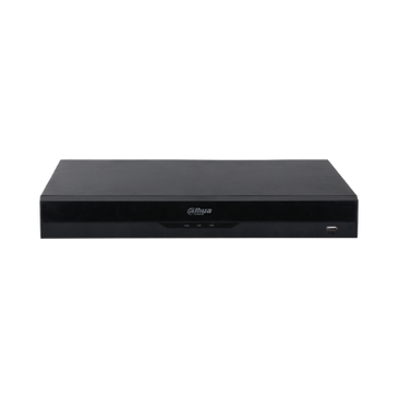 Dahua Dahua NVR4204-P-EI, 4x PoE, 2x SATA, Without Storage, max. 4 IP cameras Black