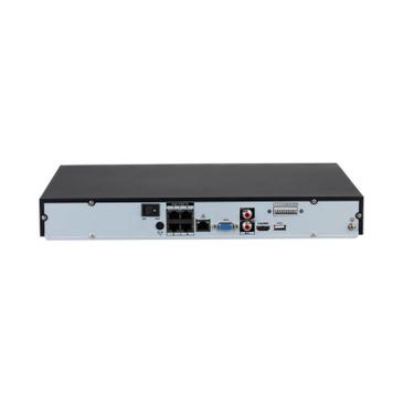 Dahua Dahua NVR4204-P-EI, 4x PoE, 2x SATA, Without Storage, max. 4 IP cameras Black