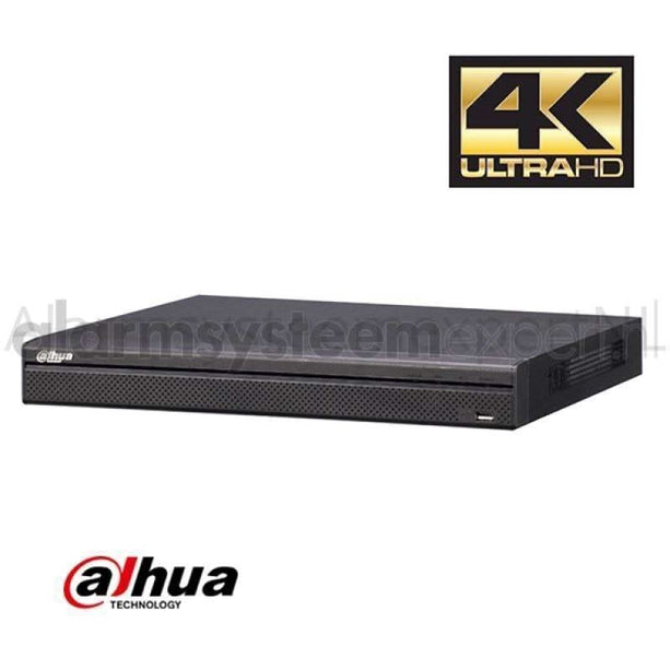 Dahua Dahua NVR4416-Ei, 4xSATA 4K Netwerk Video Recorder zonder PoE