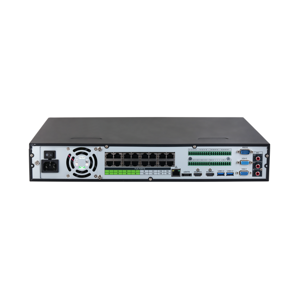 Dahua Dahua NVR5432-16P-EI, 16x PoE, Without Storage, Suitable for 32 IP cameras