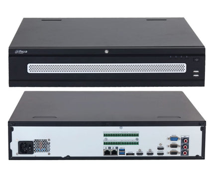 Dahua Dahua NVR608H-64-XI, 2x LAN, No PoE, RAID, Convient pour 64 caméras IP