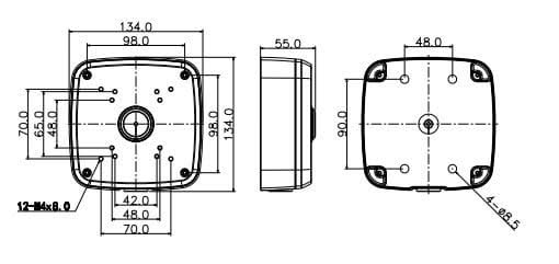 Dahua Dahua PFA121 mounting box