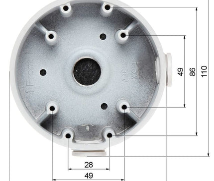 Dahua Dahua PFA139-B Mounting box Black