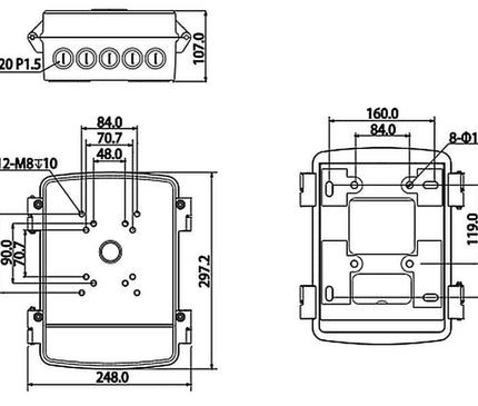 Dahua Dahua PFA140 Surface-mount Housing