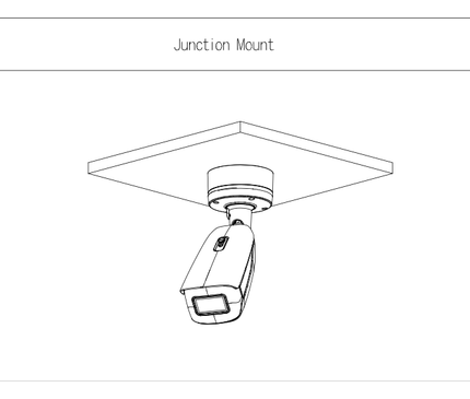 Dahua Dahua PFA5300R montagedoos Muur/montagedoos IP66