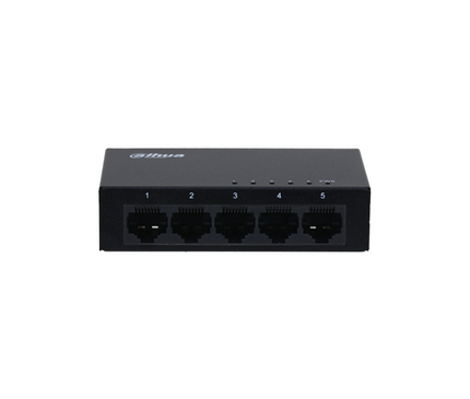 Dahua Dahua PFS3005-5GT-V2, 5 Poorts Gigabit switch 1000Mbps