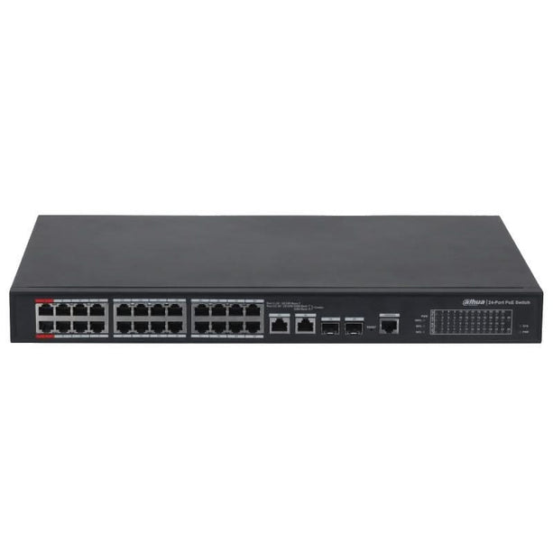 Dahua Dahua PFS4226-24ET-360, 24-port 100 Mbps + 2-port Gigabit PoE Switch, OFFER