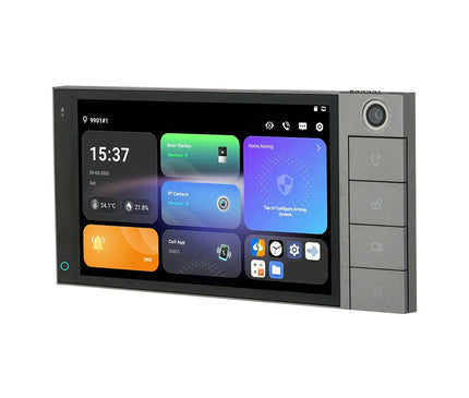 Dahua Dahua SCP3024B-CBZ, Binnenpost met Android 14, 7" IPS-touchscreen en cameramodule, Inbouw