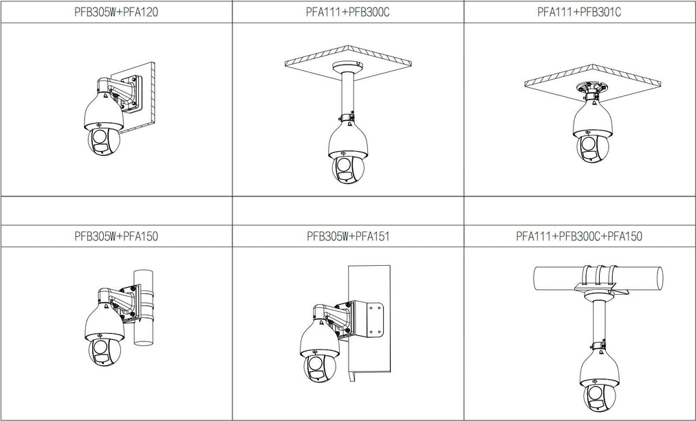 Dahua Dahua SD5A825GA-HNR 8MP Starlight PTZ Wizsense, auto tracking, 25x optical zoom, incl. bracket and power supply