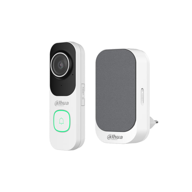 Dahua Dahua VDKP01-WG, Kit sonnette vidéo comprenant DB41AW Blanc et DS1AP