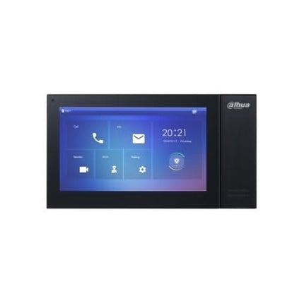 Dahua Dahua VTH2421FB-P, Indoor station 7 inch Touch screen, black, PoE, SIP