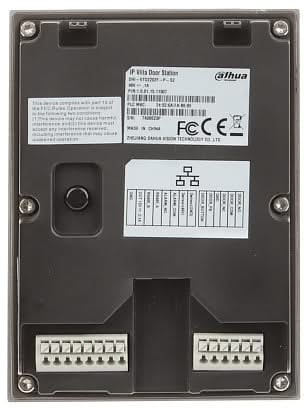 Dahua Dahua VTO2202F-P-S3 buitenpost, IP en 2-draads, 160gr camera, PoE