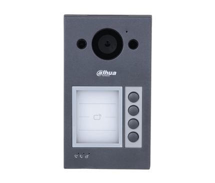 Dahua Dahua VTO3311Q-WP, Video Intercom 4 Button Outpost PoE and WiFi with Proximity