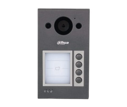 Dahua Dahua VTO3312Q-P, Video Intercom 4 Button Outpost PoE and 2-Wire with Proximity