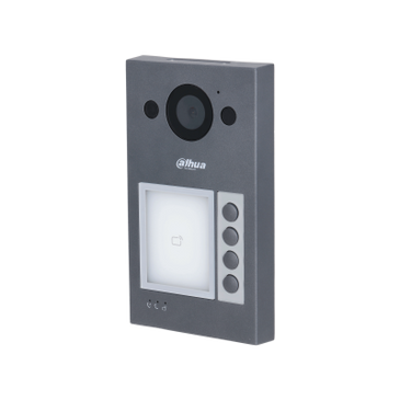 Dahua Dahua VTO3312Q-P, Video Intercom 4 Button Outpost PoE and 2-Wire with Proximity