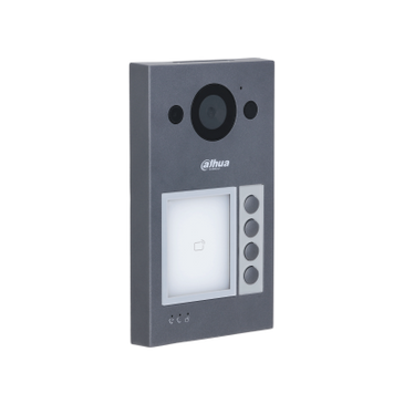 Dahua Dahua VTO3312Q-P, Video Intercom 4 Button Outpost PoE and 2-Wire with Proximity