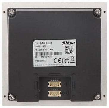 Dahua Dahua VTO4202F-MB5 5-voudige beldrukker