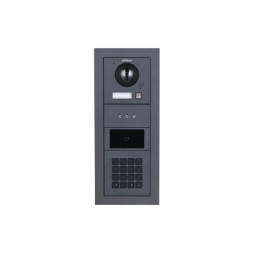 Dahua Dahua VTO4202FB-P1 Video Intercom Camera Hoofdmodule Zwart met 1 beldrukker