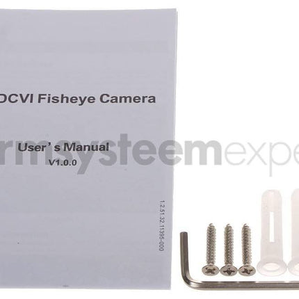 Dahua HAC-EW2501 5MP,  HDCVI, WDR Fisheye Camera, microfoon